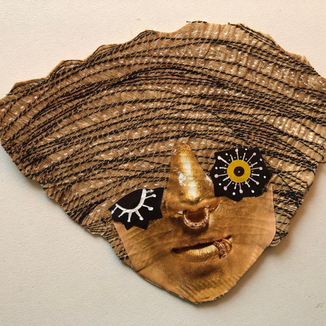 Expositie: Used coffee filter mail art project @ NO ART FASHION