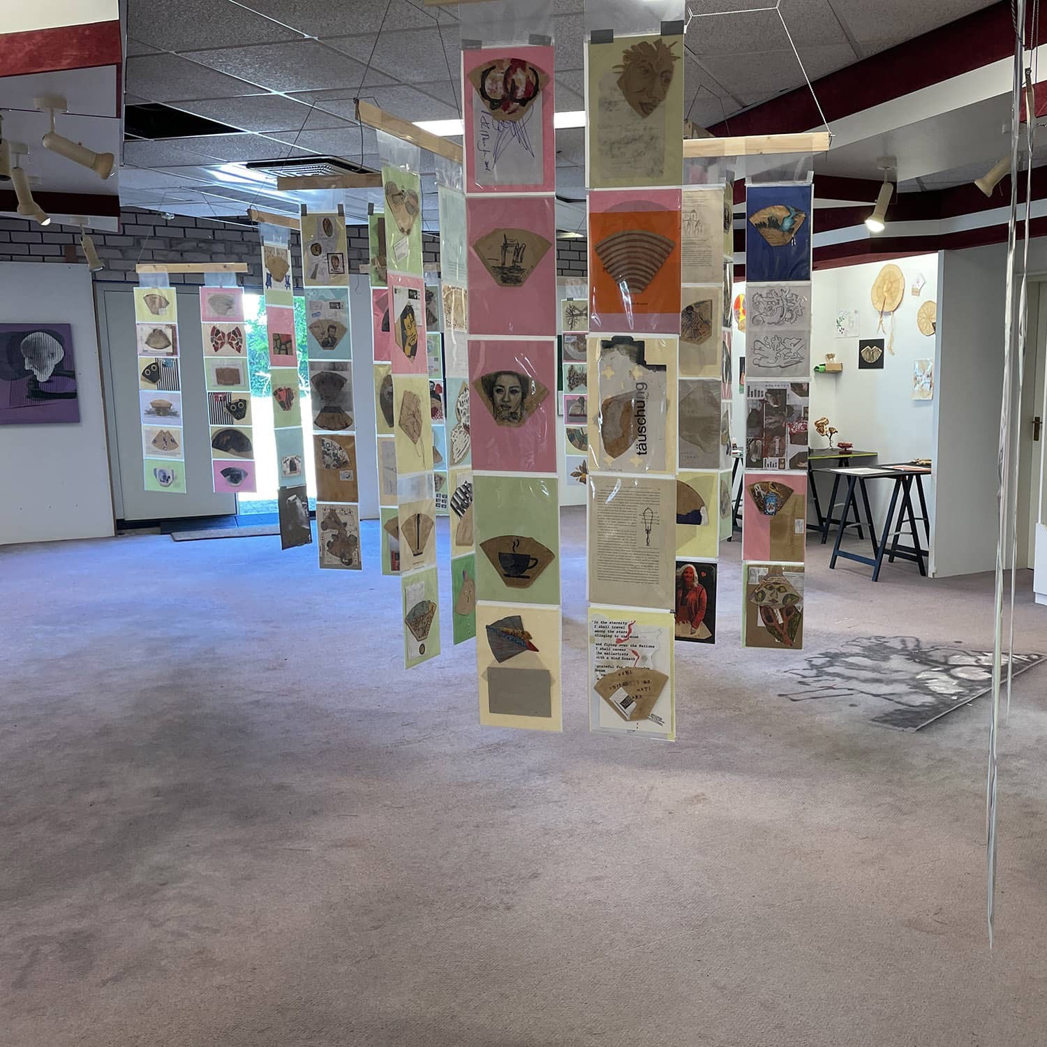 Expositie: Used coffee filter mail art project @ NO ART FASHION