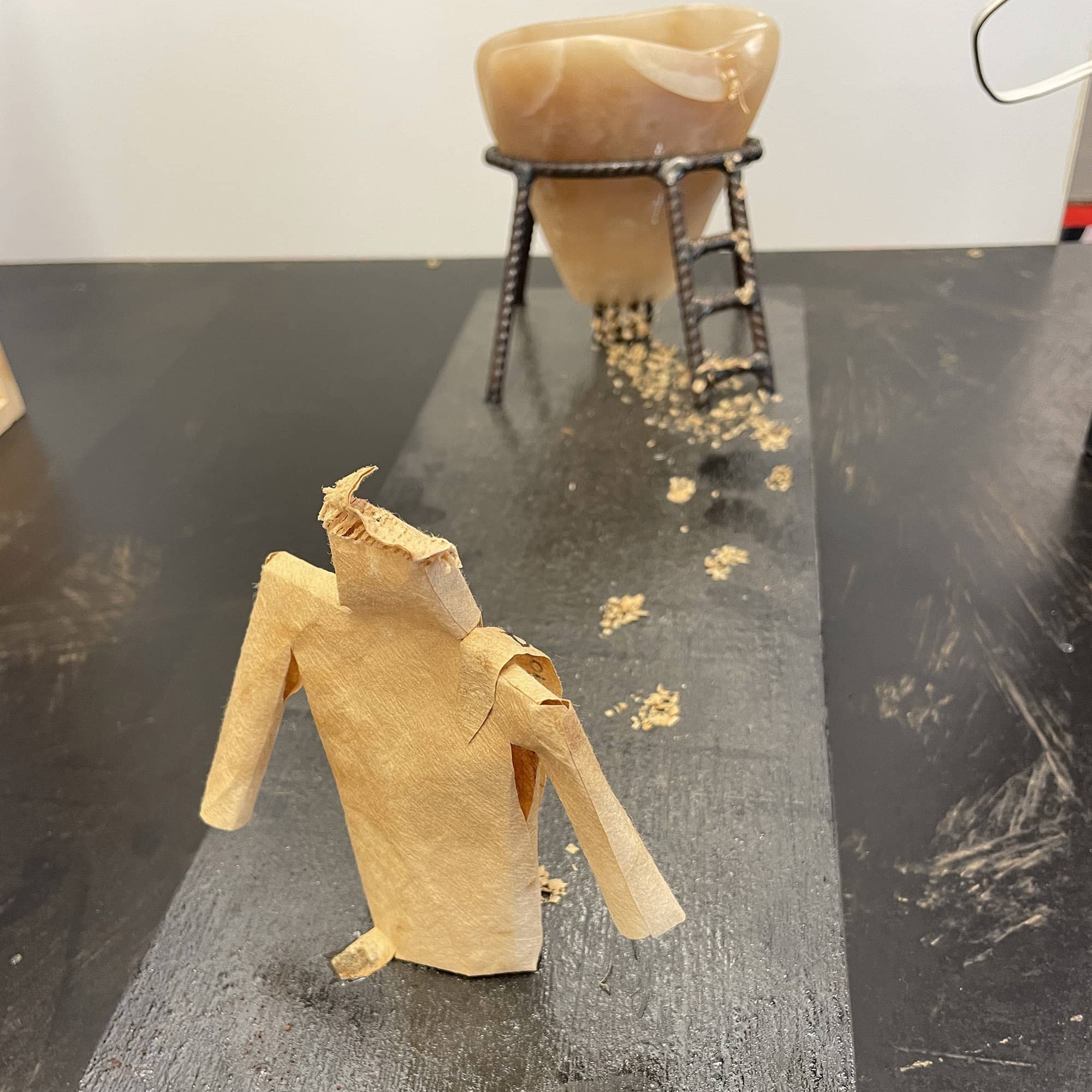 Expositie: Used coffee filter mail art project @ NO ART FASHION