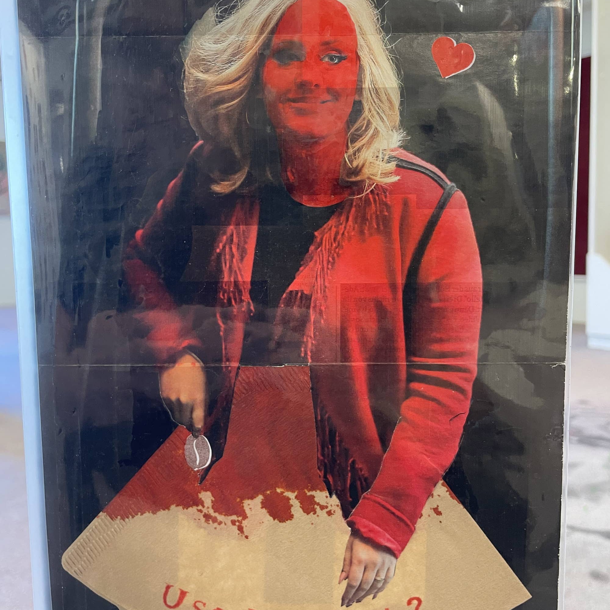 Expositie: Used coffee filter mail art project @ NO ART FASHION