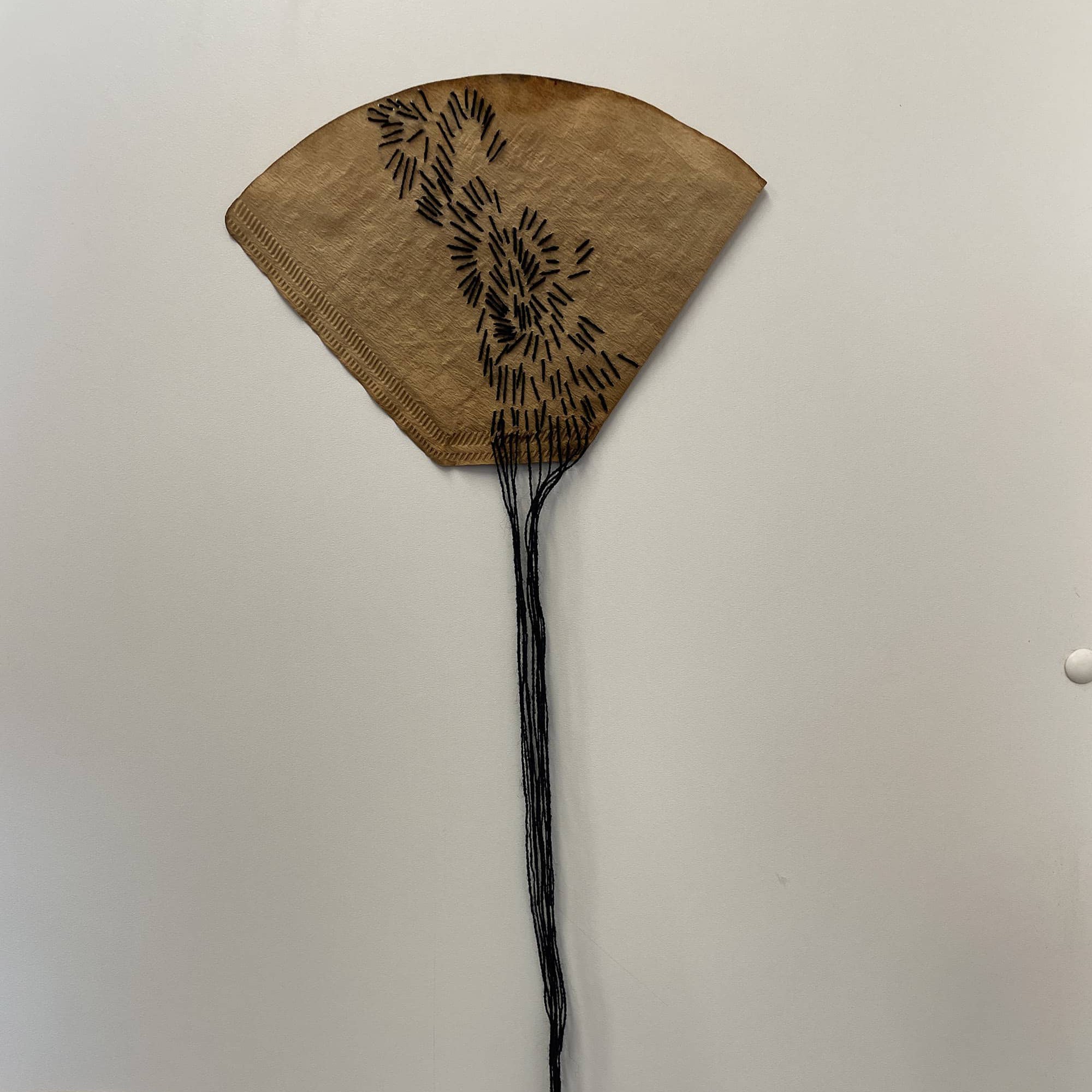 Expositie: Used coffee filter mail art project @ NO ART FASHION