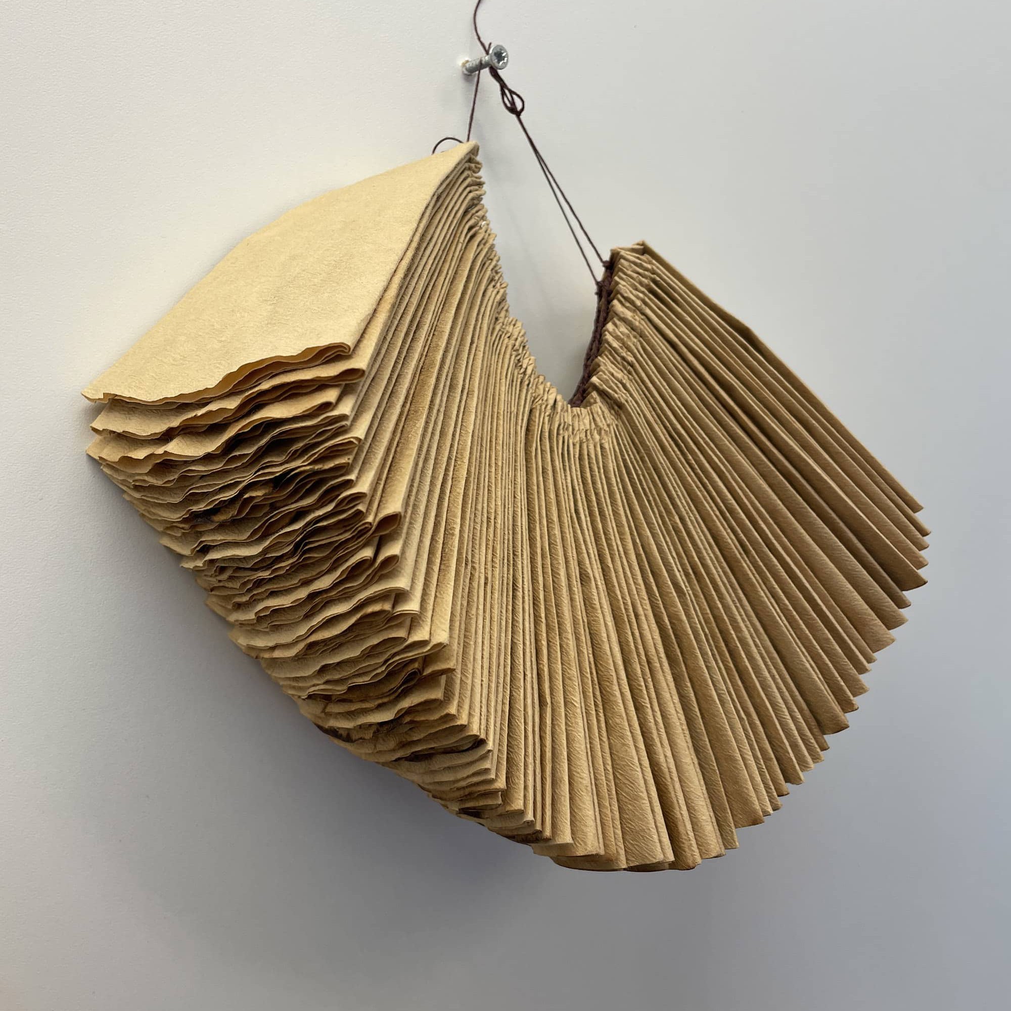 Expositie: Used coffee filter mail art project @ NO ART FASHION